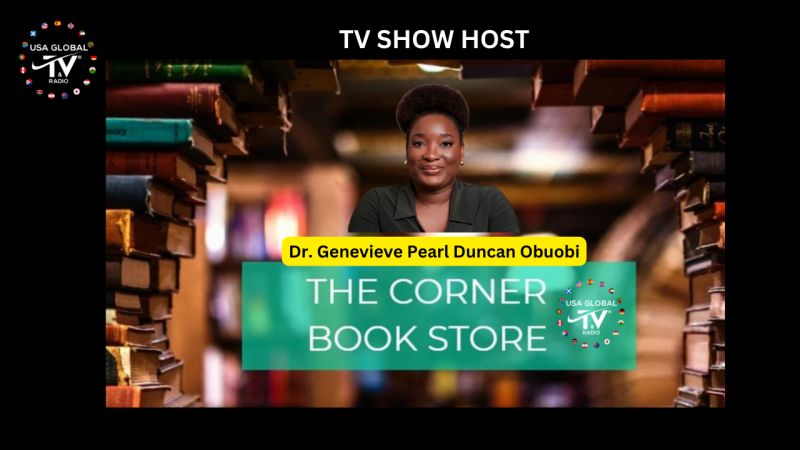 Celebrating Dr. Genevieve Pearl Duncan Obuobi: The Newest Host on “The Corner Bookstore”